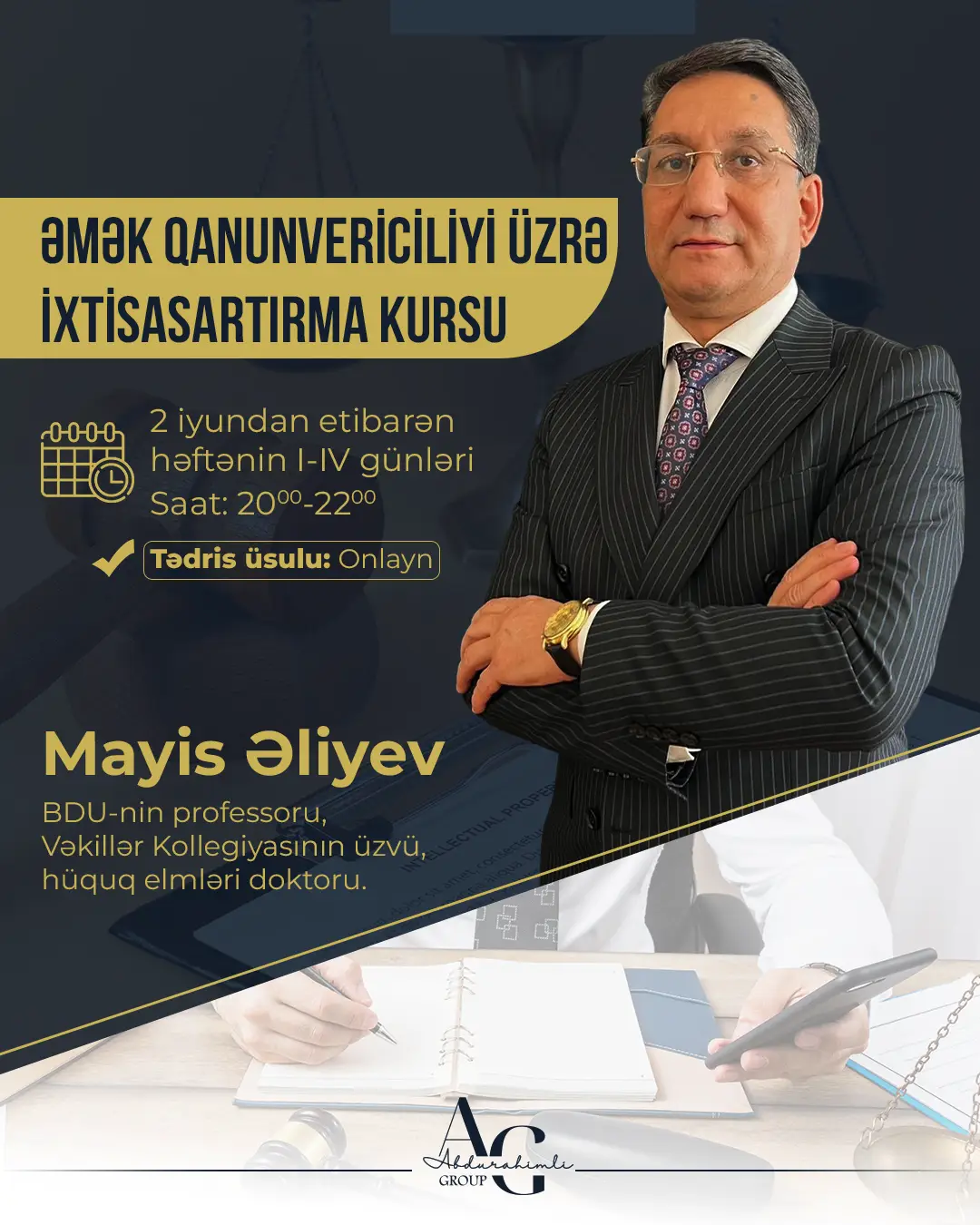 Əmək Qanunvericiliyi üzrə İxtisasartırma Kursu